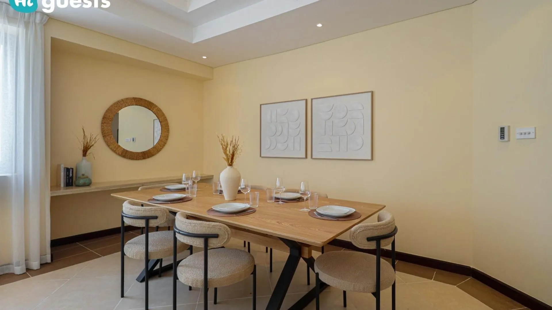 Appartamento Higuests - Elegant Family Retreat In Dubai'S Deira 3Br Oasis Dubai